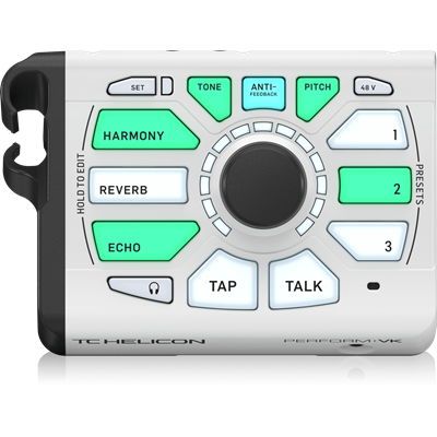 TC-Helicon Perform-VK Vocal Harmony and Effect Processor as well as 24-Bit USB Audio Interface